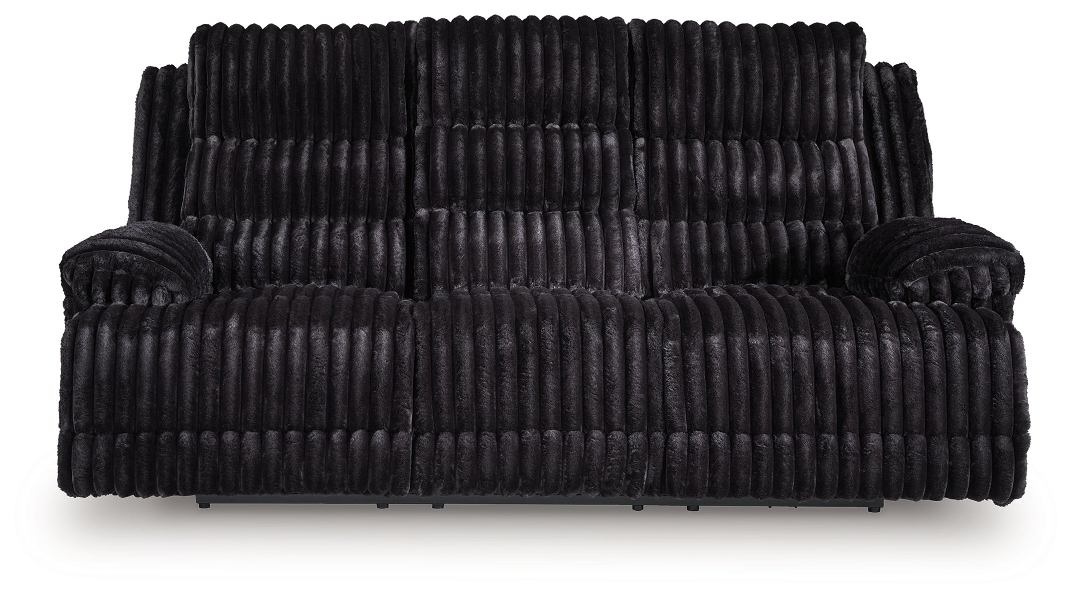 Rhine Falls - Reclining Power Sofa With Drop Down Table - Onyx - Image 6