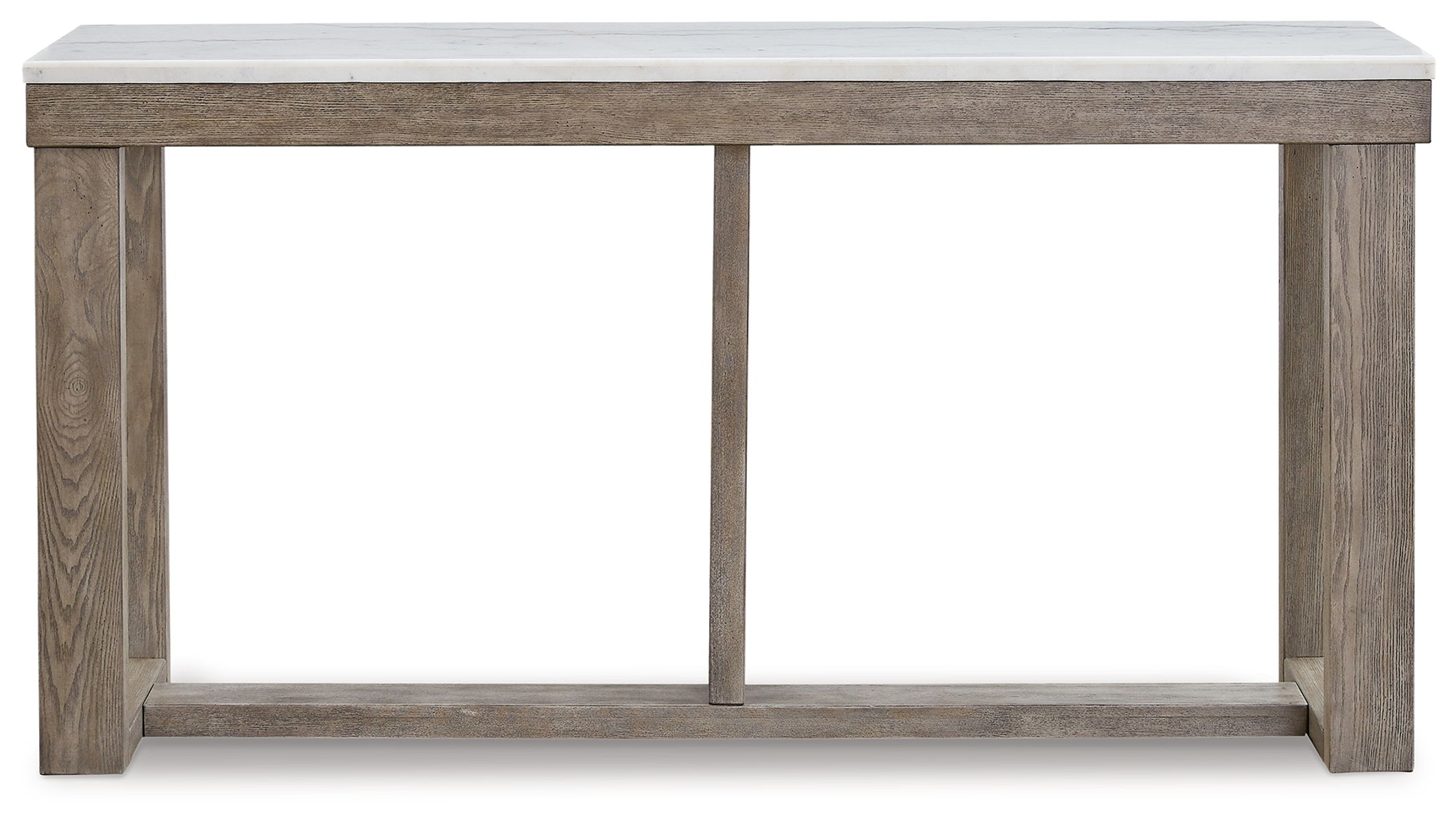 Loyaska - Sofa Table - Brown / Ivory - Image 4