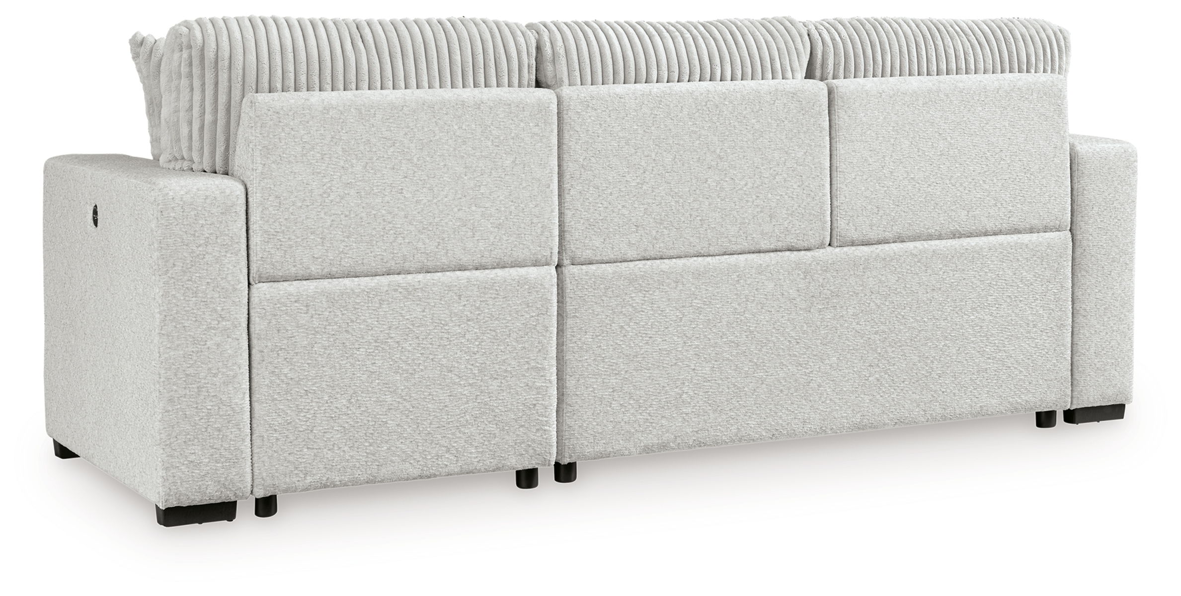 Wohlen - 2-Piece Sectional With Pop Up Sleeper And LAF Corner Chaise - Alloy - Image 10