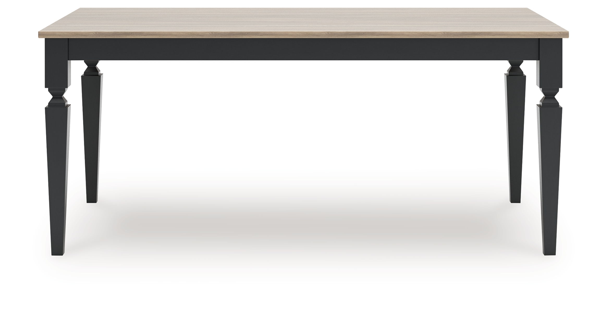 Brenkerton - Rectangular Dining Room Table - Grayish Brown / Black - Image 2