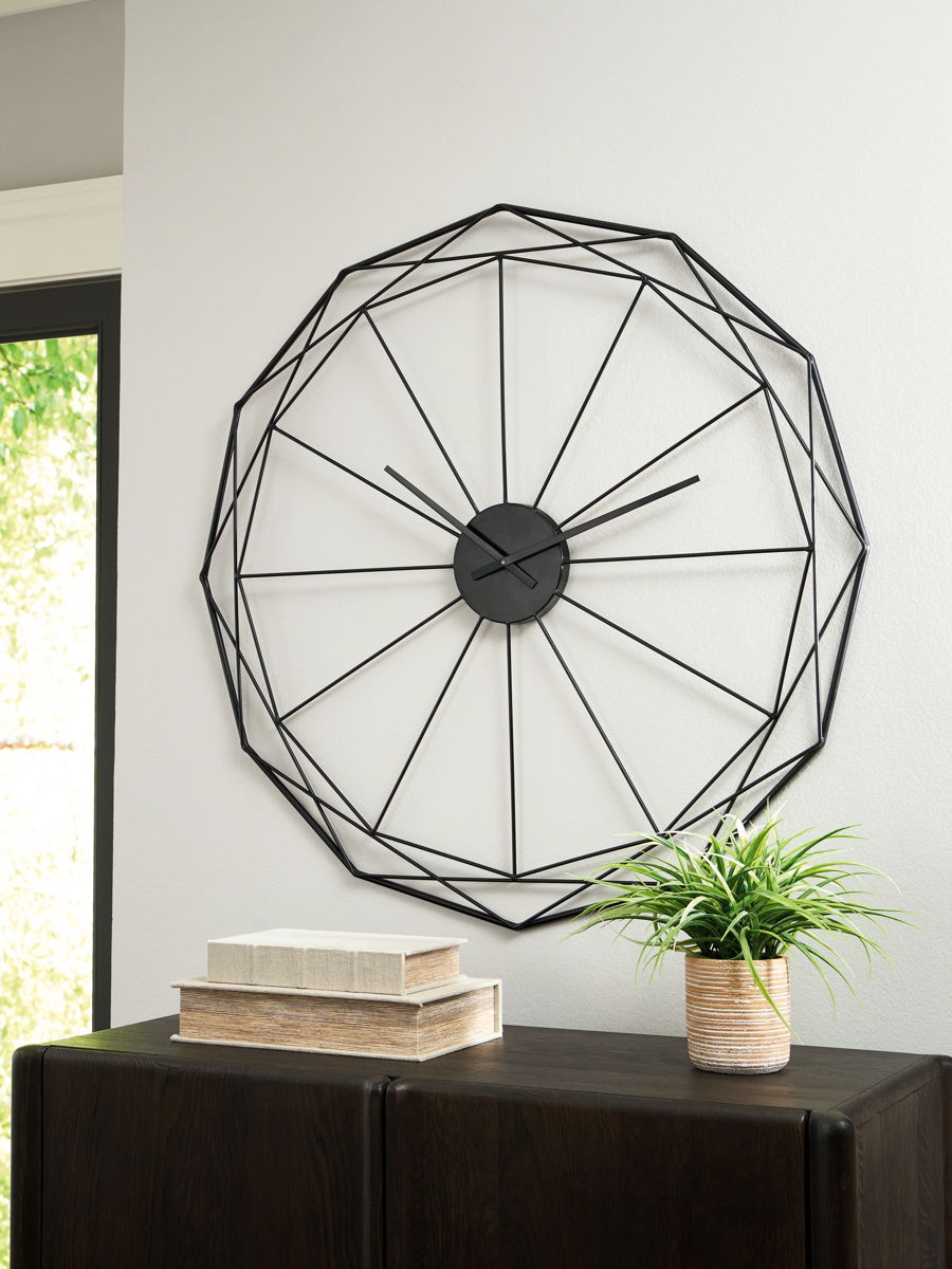 Arkthorne - Wall Clock - Black - Image 4