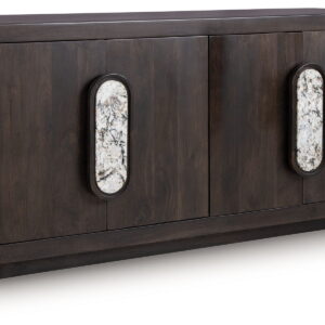 Elliston - Accent Cabinet - Espresso Brown