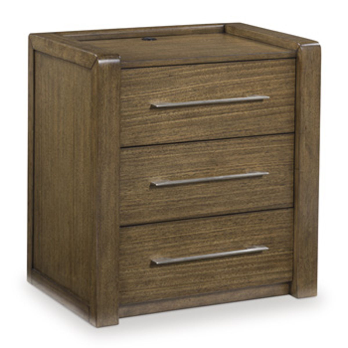 Marxmore - Three Drawer Night Stand - Brown