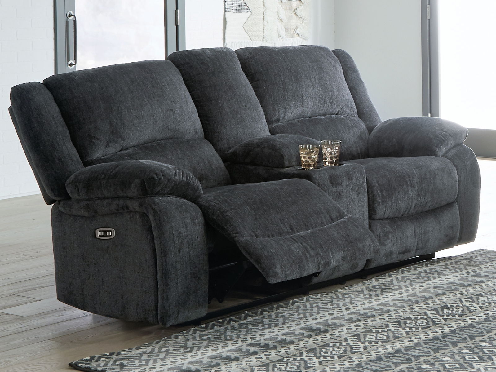 Draycoll - Reclining Loveseat - Image 8
