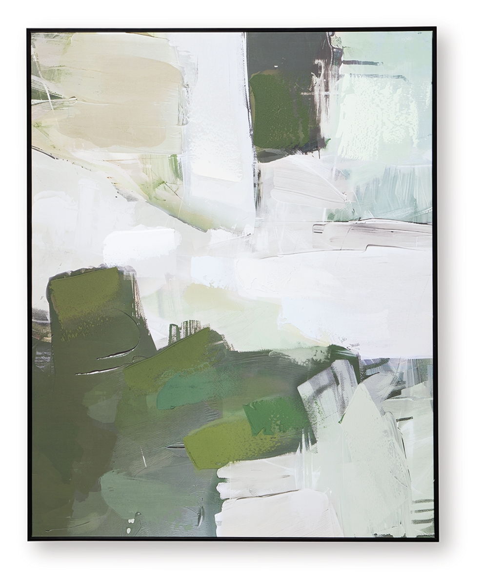 Vinick - Wall Art - Green / Gray / White - Image 8