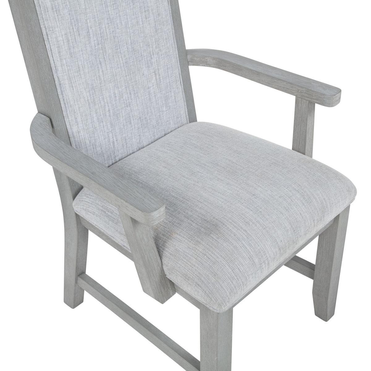 Fiona - Dining Arm Chair (Set of 2) - Mist Gray - Image 6