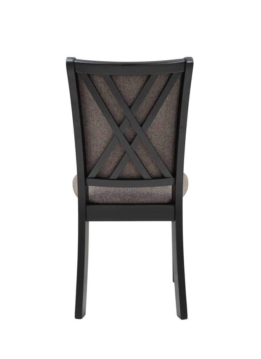 Potomac - 5 Piece Rectangle Dining Set (Table & 4 Chairs) - Brown / Black - Image 10