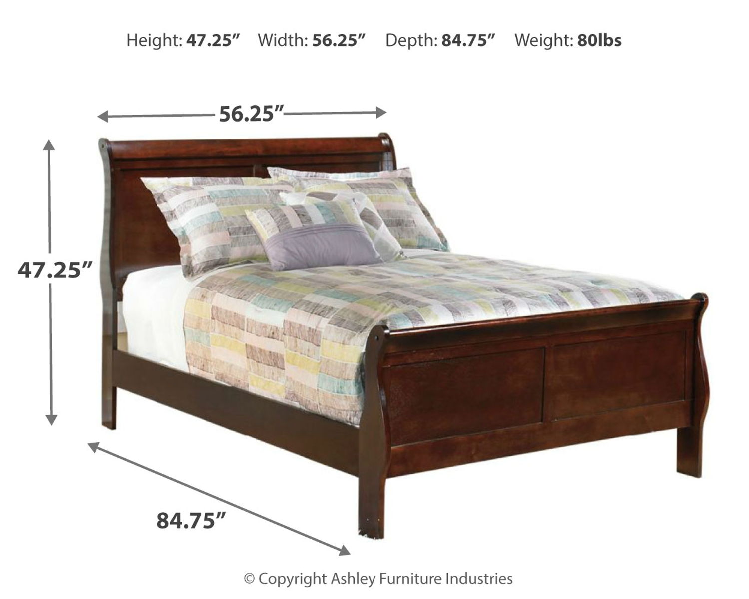 Alisdair - Sleigh Bed - Image 11