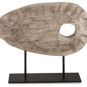 Dashburn - Sculpture - Antique White / Black