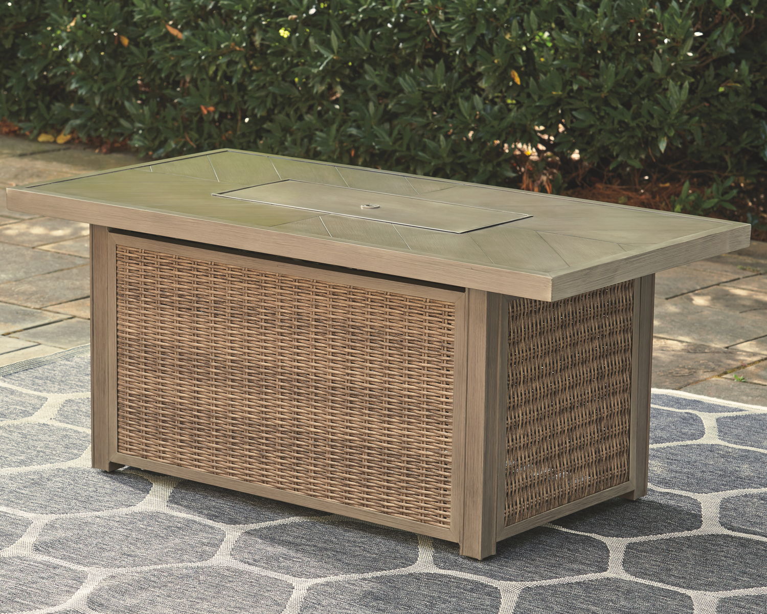 Beachcroft - Rectangular Fire Pit Table - Image 16