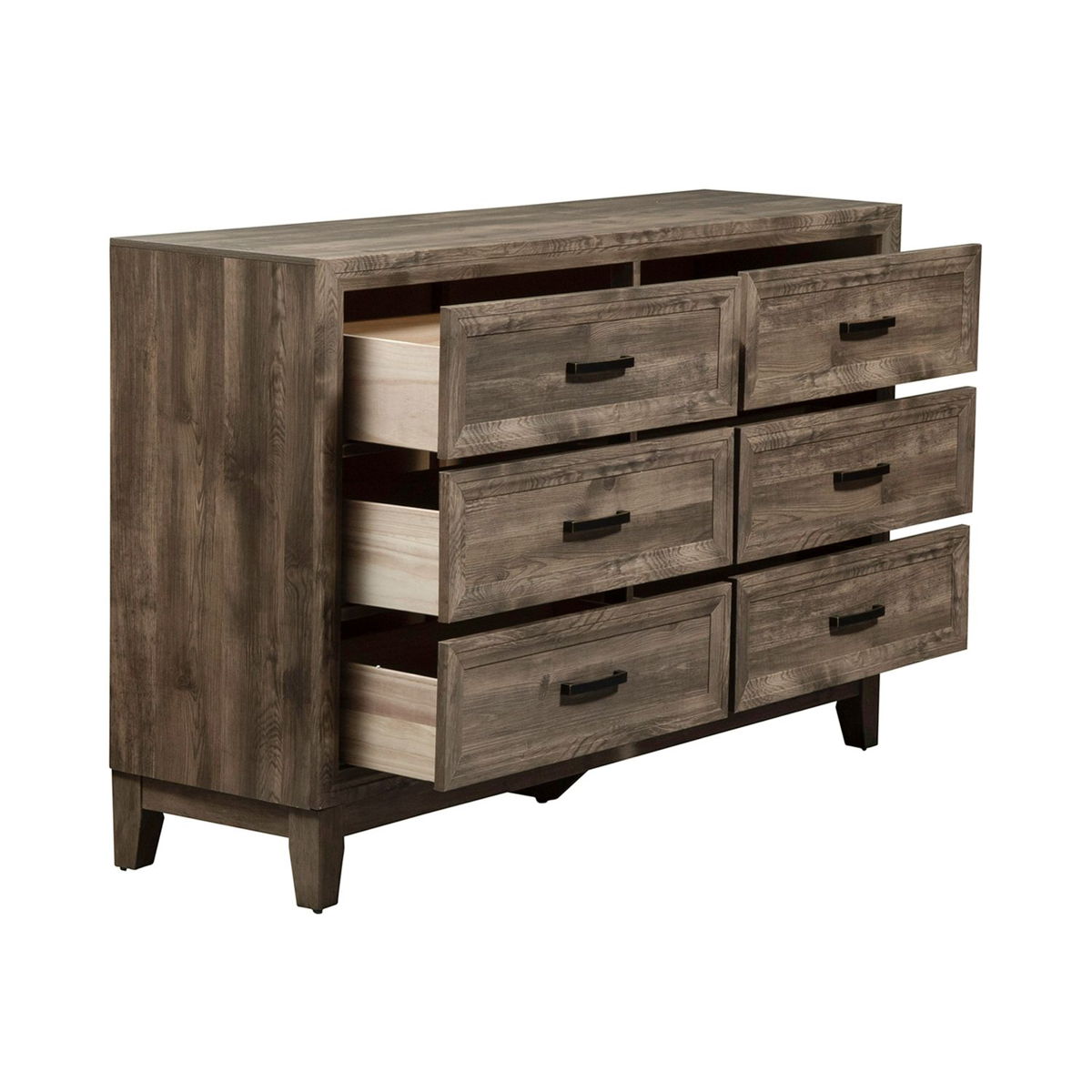 Ridgecrest - 6 Drawer Dresser - Light Brown - Image 7