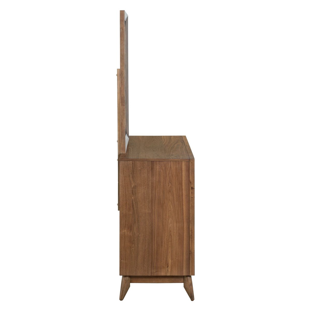Century Modern - Dresser & Mirror - Walnut - Image 3