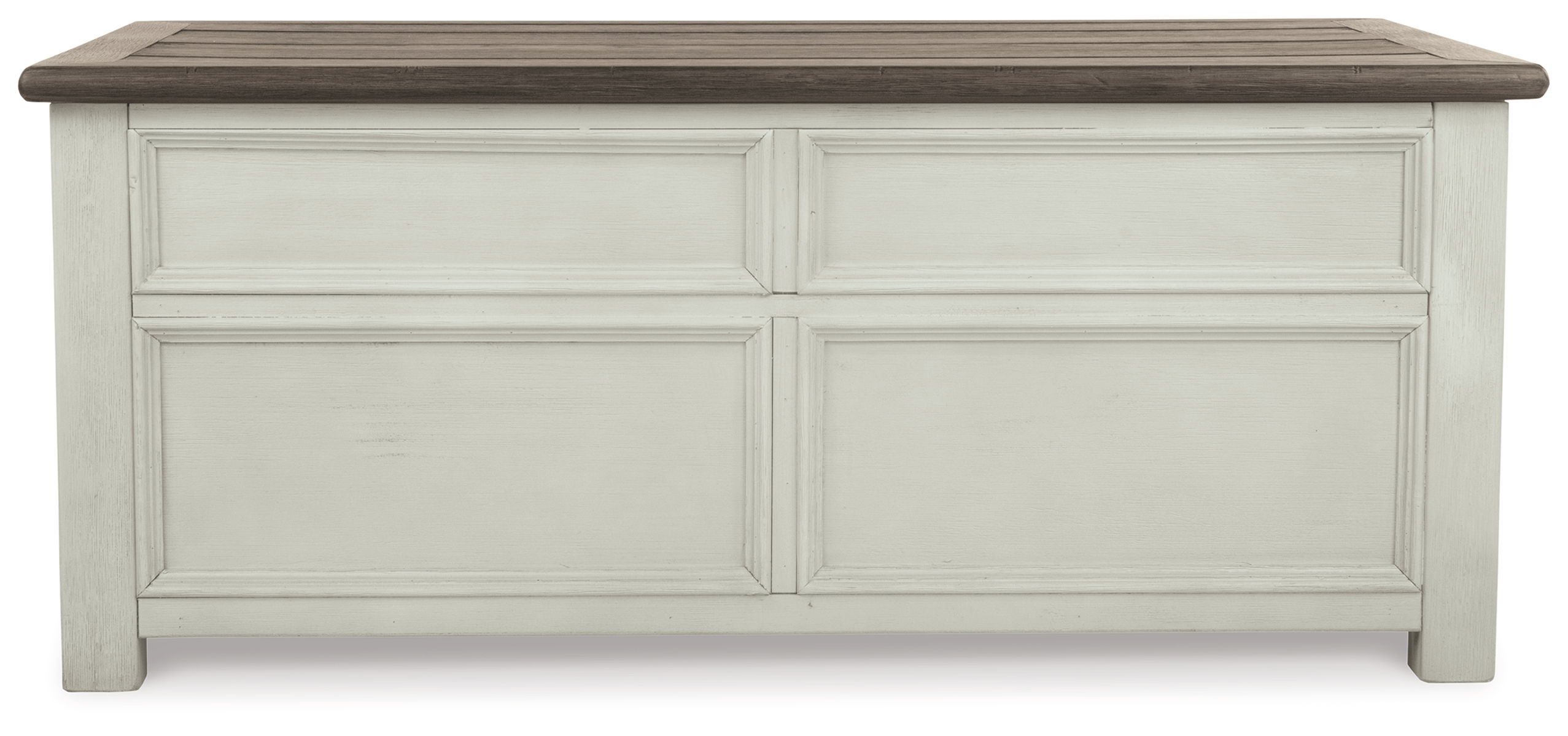 Bolanburg - Lift Top Cocktail Table - White / Brown / Beige - Image 6