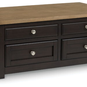 Drazmine - Lift Top Cocktail Table - Brown