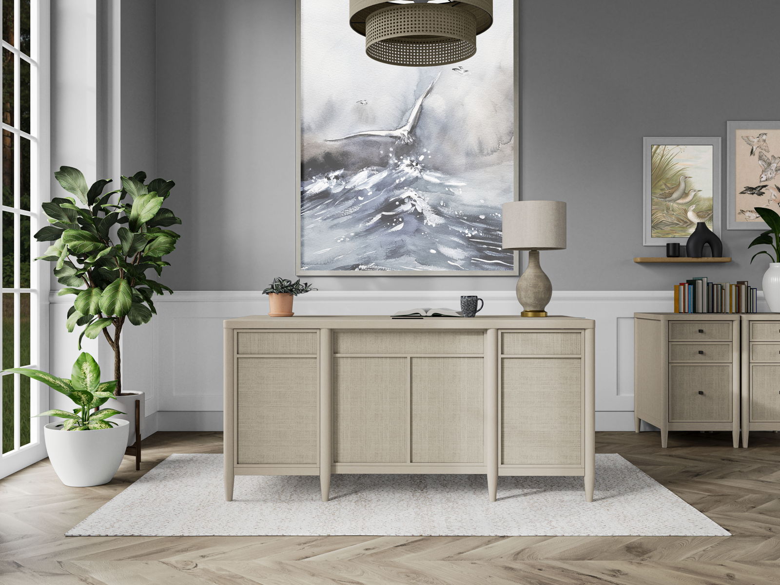 Maren - File Cabinet - Beige - Image 7