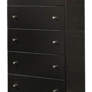 Maribel - Five Drawer Chest - Black