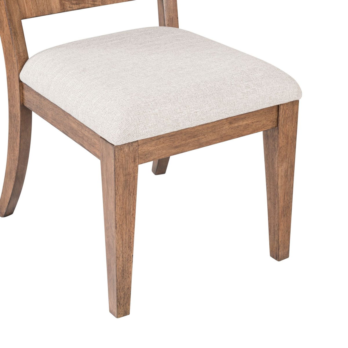Shaker Lakes - Panel Back Side Chair (RTA) - Harvest Brown - Image 4