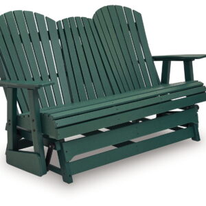 Shell Beach - Loveseat Glider - Green