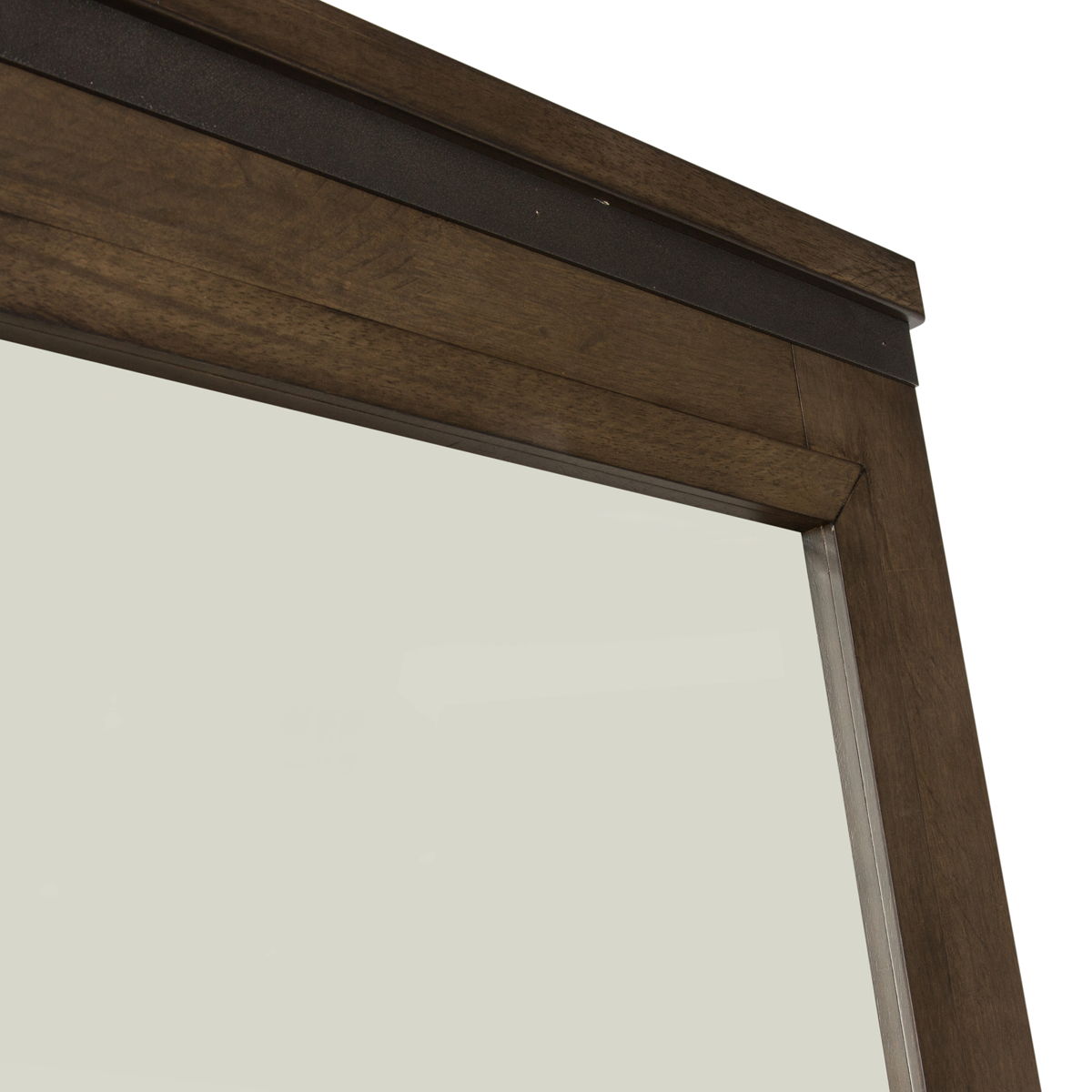 Thornwood Hills - Mirror Metal Strip Accents - Dark Brown - Image 2