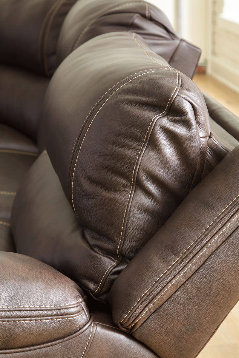 Dunleith - Zero Wall Recliner w/PWR HDRST - Chocolate - Image 8
