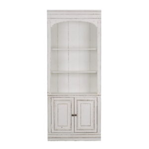 Magnolia Manor - Bunching Bookcase - White