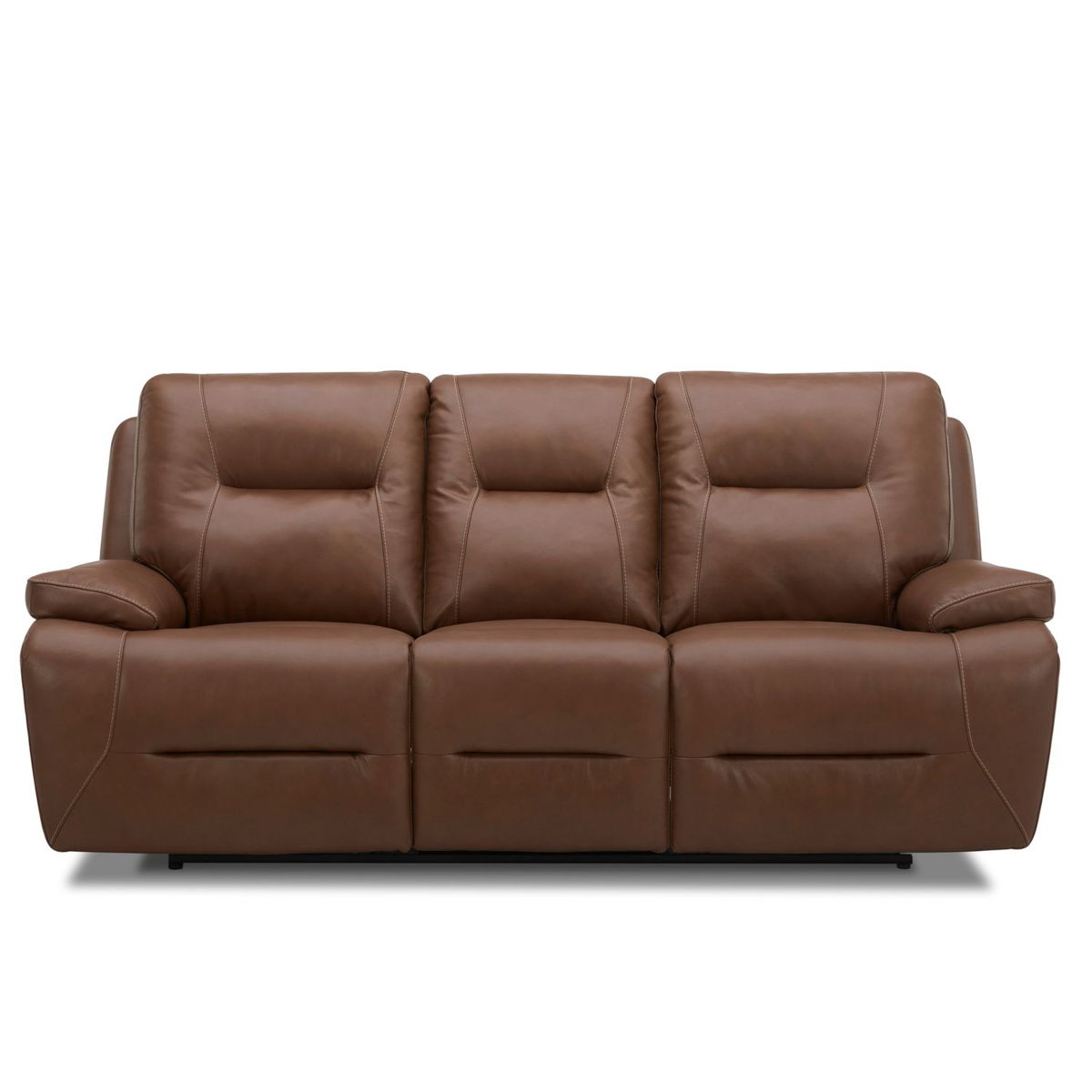 Cameron - Sofa P3 & ZG - Saddle - Dakota Saddle Leather - Image 3