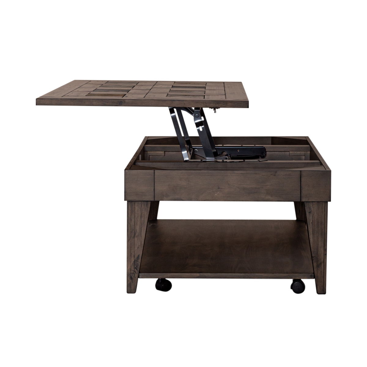Arrowcreek - Lift Top Cocktail Table - Dark Brown - Image 2