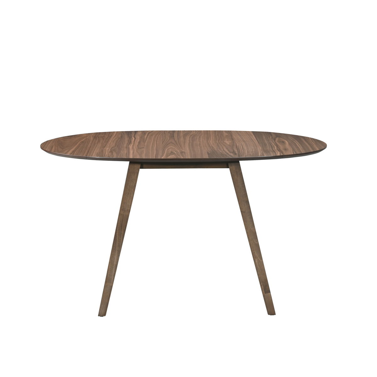 Oscar - Oval Drop Leaf Dining Table - Walnut - Image 2