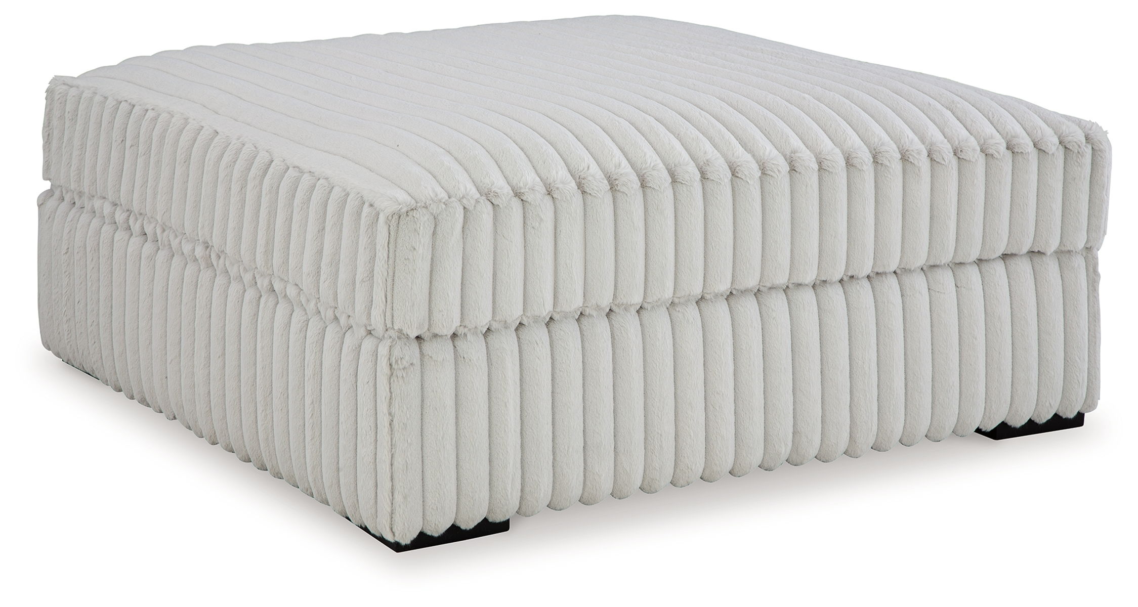 Stupendous - Oversized Accent Ottoman - Alloy