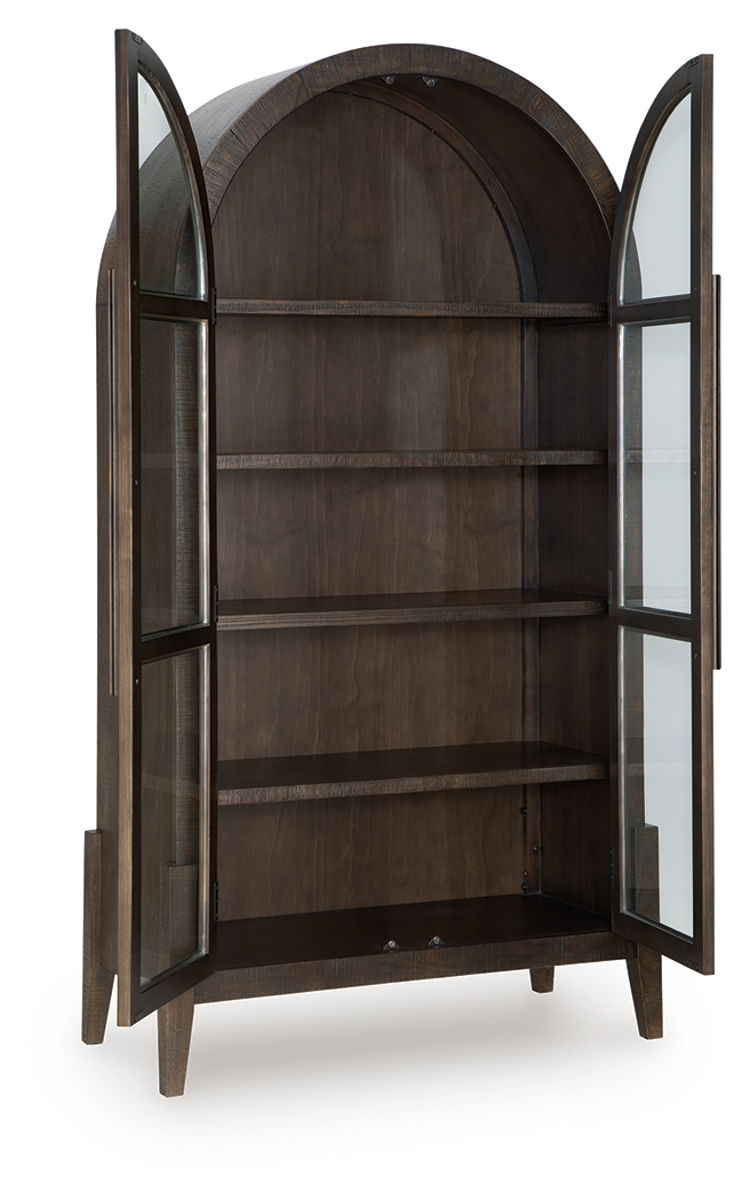 Benhall - Accent Cabinet - Dark Brown - Image 2