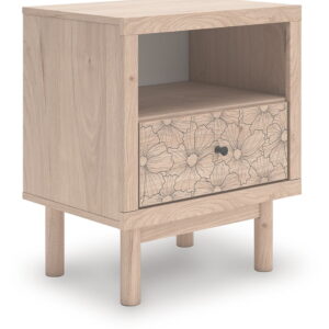 Arloster - One Drawer Night Stand - Tan