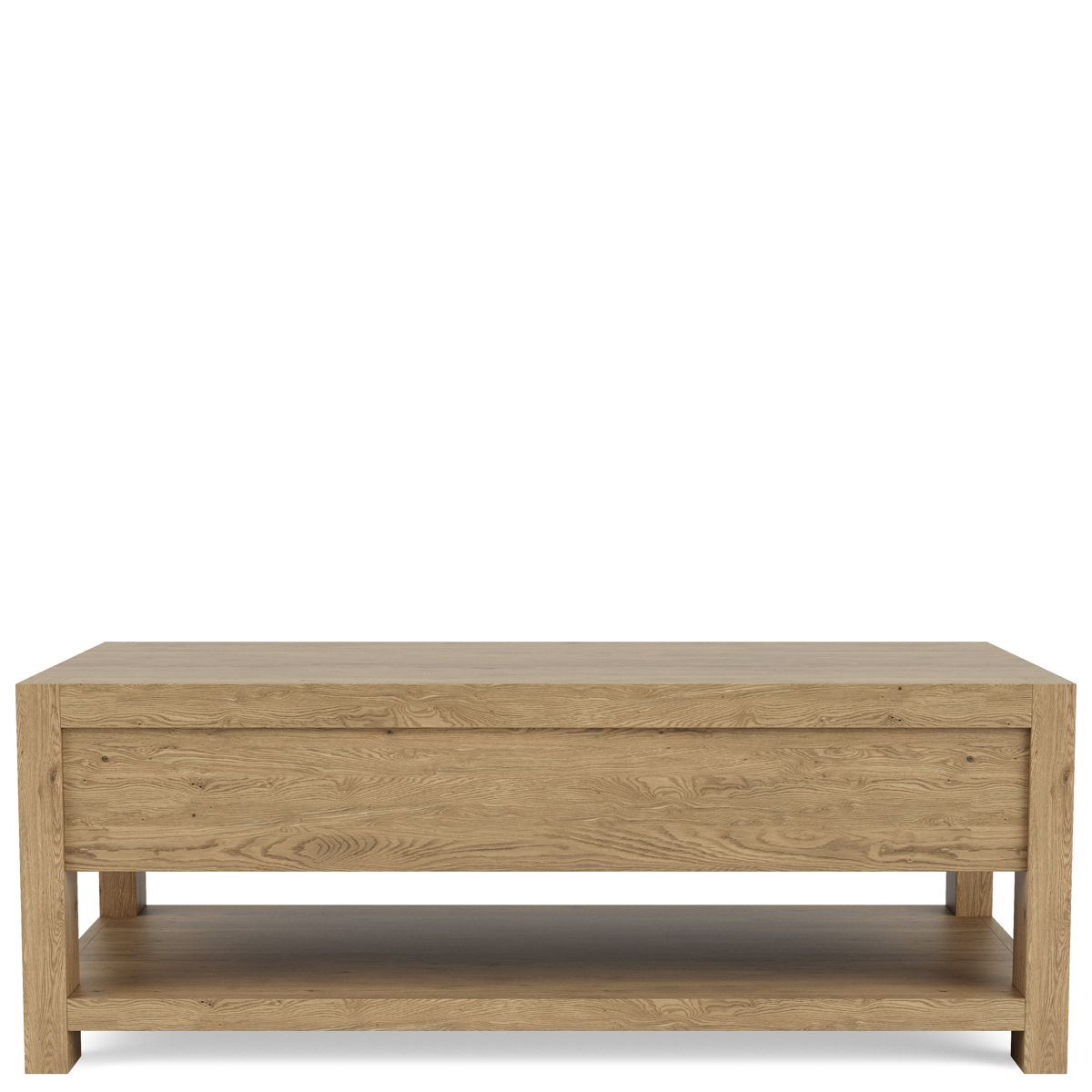 Davie - Rectangular Coffee Table - Light Brown - Image 6