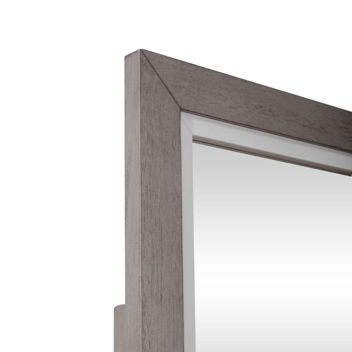 Palmetto Heights - Landscape Mirror - Shell White & Driftwood - Image 5