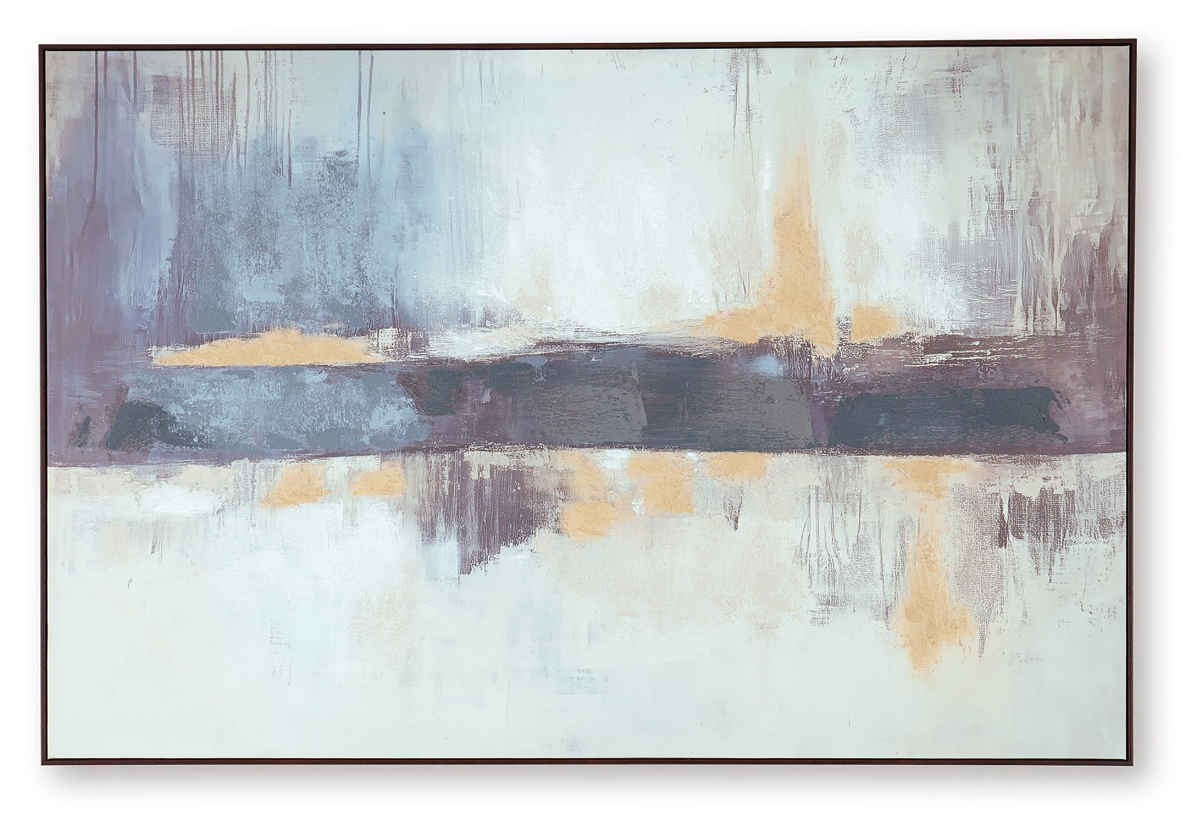 Gatesford - Wall Art - Blue / White / Tan - Image 5