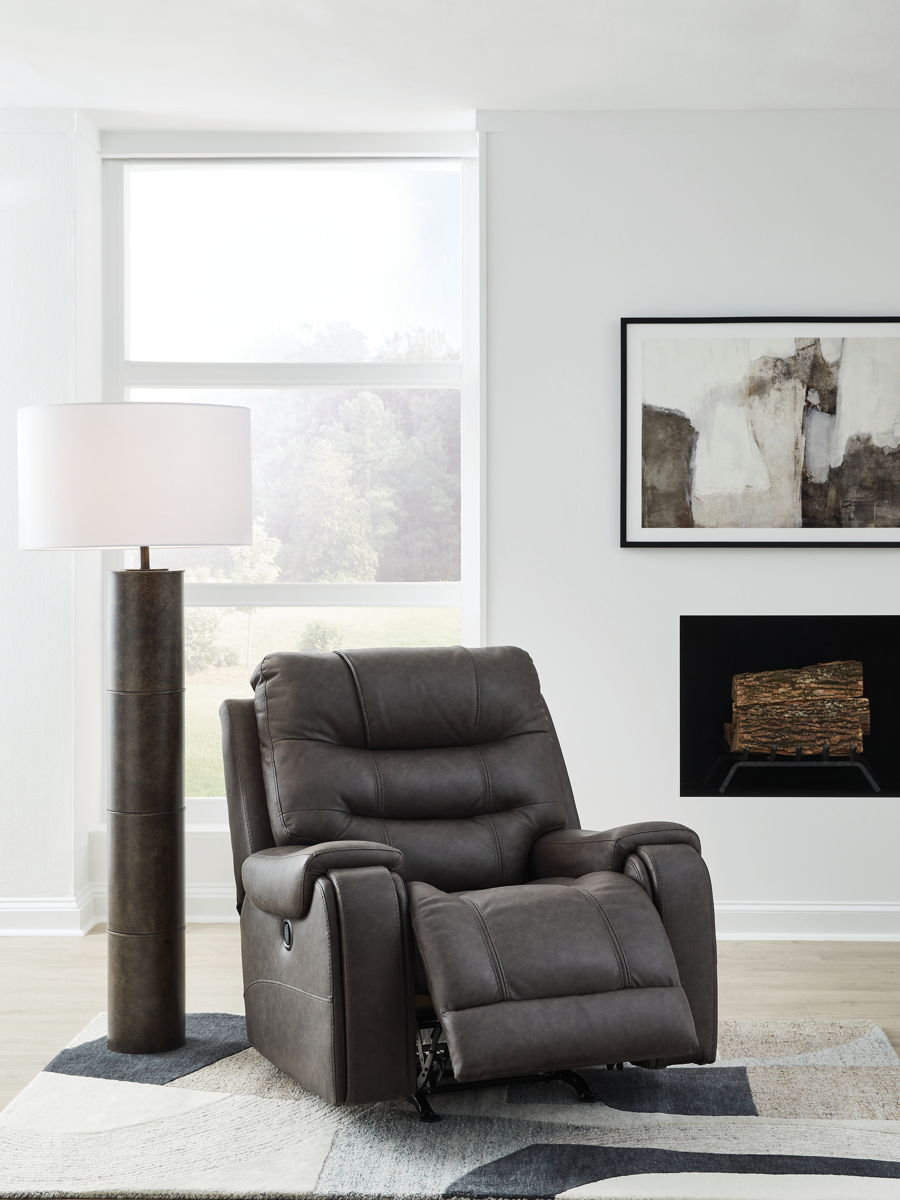 Femley - Rocker Recliner - Smoke - Image 9