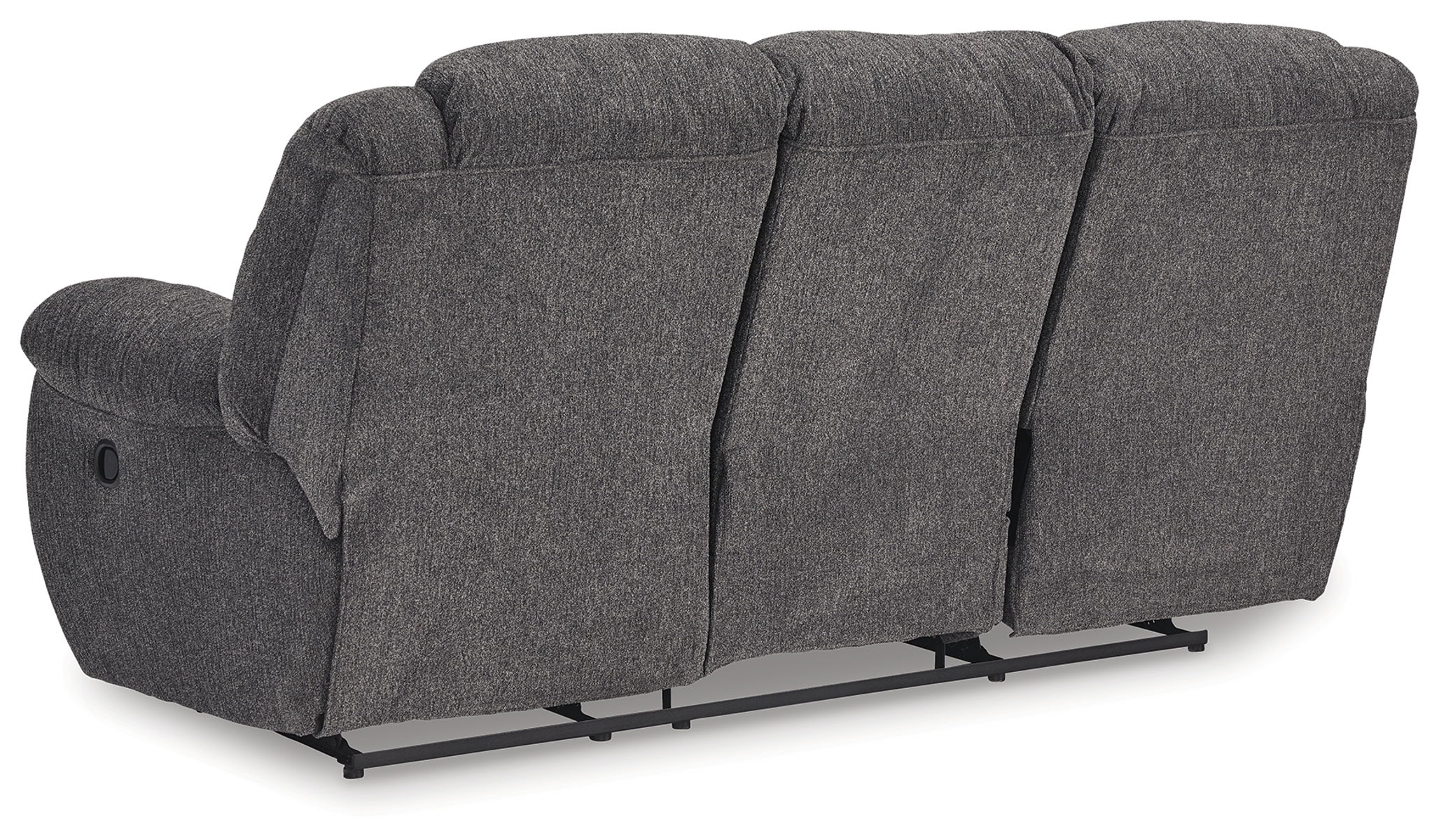 Foreside - Reclining Sofa - Charcoal - Image 3
