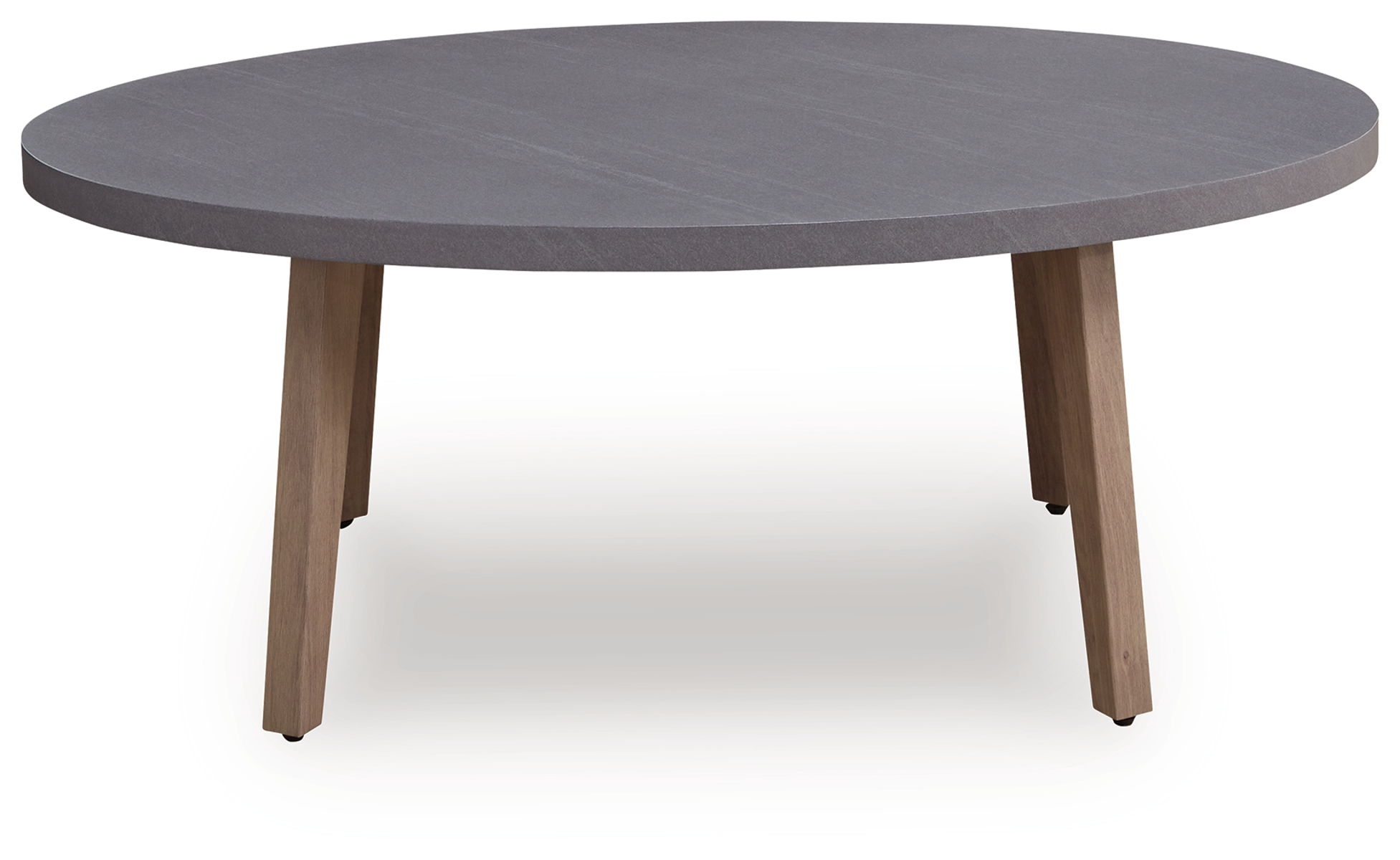 Harmony Headlands - Oval Cocktail Table - Natural / Gray - Image 3