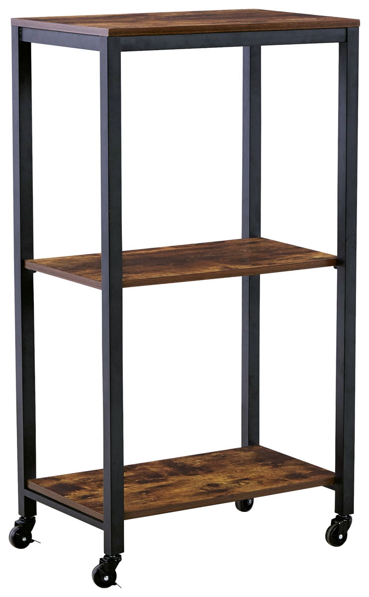 Bevinfield - Bar Cart - Brown / Black