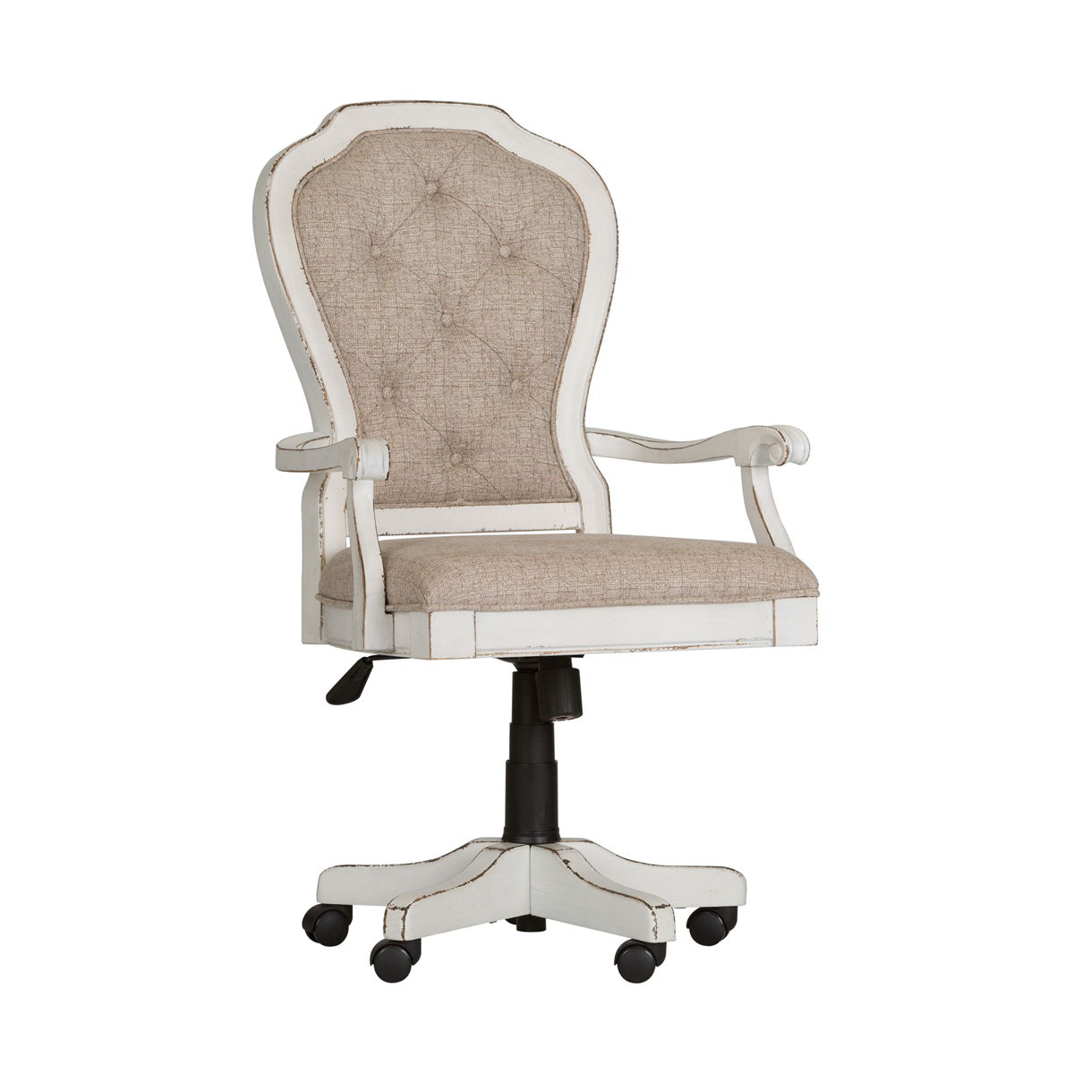 Magnolia Manor - Jr Executive Desk Chair - Antique White - Image 8