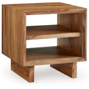 Dressonni - Square End Table - Brown