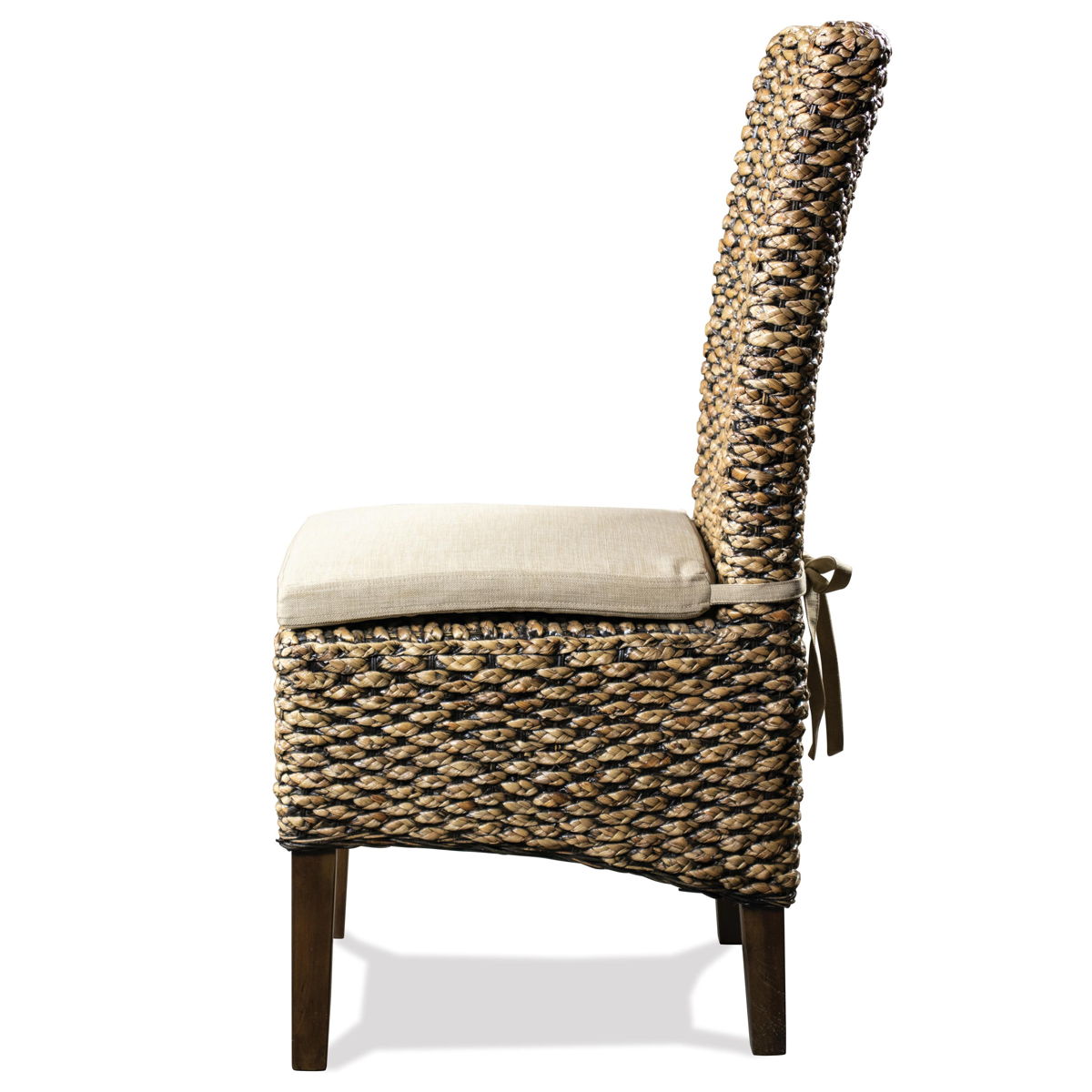 Mix-N-Match Chairs - Woven Side Upholstered Chair (Set of 2) - Hazelnut - Image 5