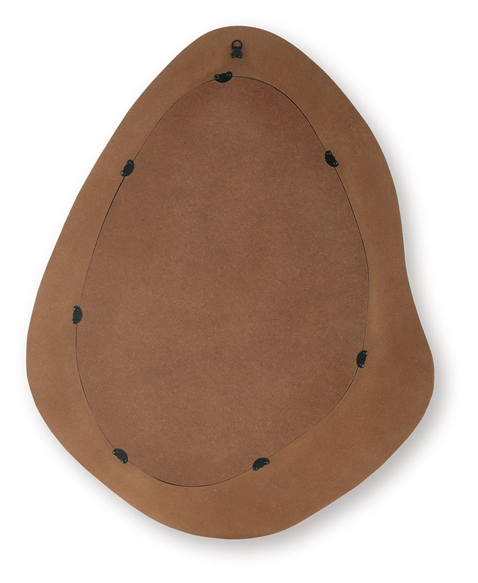 Kierlock - Accent Mirror - Black / Gold Finish - Image 3