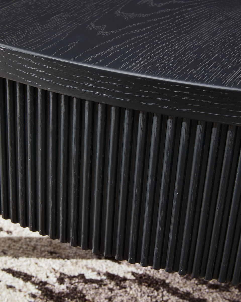 Marstream - Round Cocktail Table - Black - Image 5