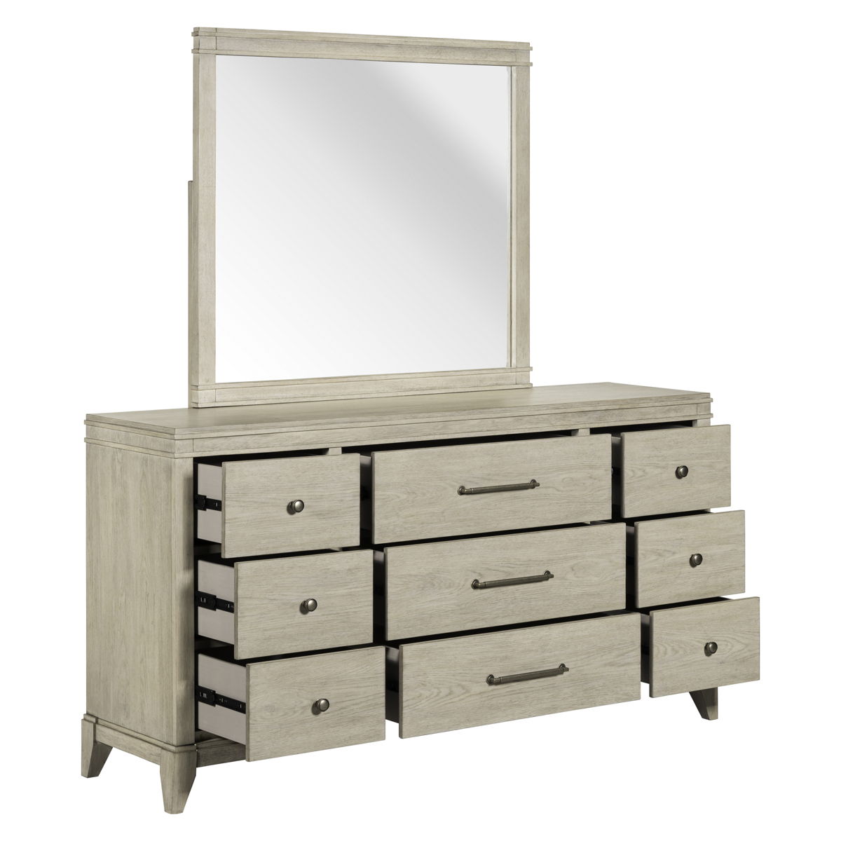 New Haven - Dresser & Mirror - White - Image 10