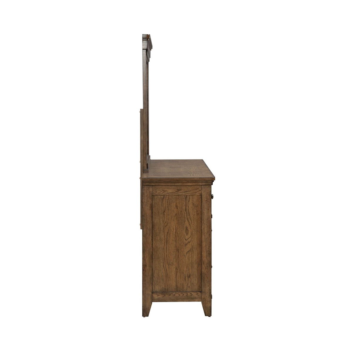 Carolina Park - Dresser & Mirror - Amber Brown - Image 2