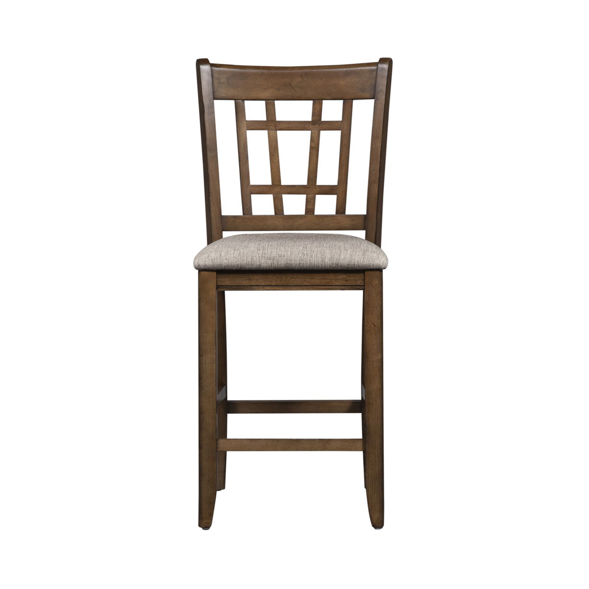 Santa Rosa - Lattice Back Counter Chair - Light Brown - Image 5