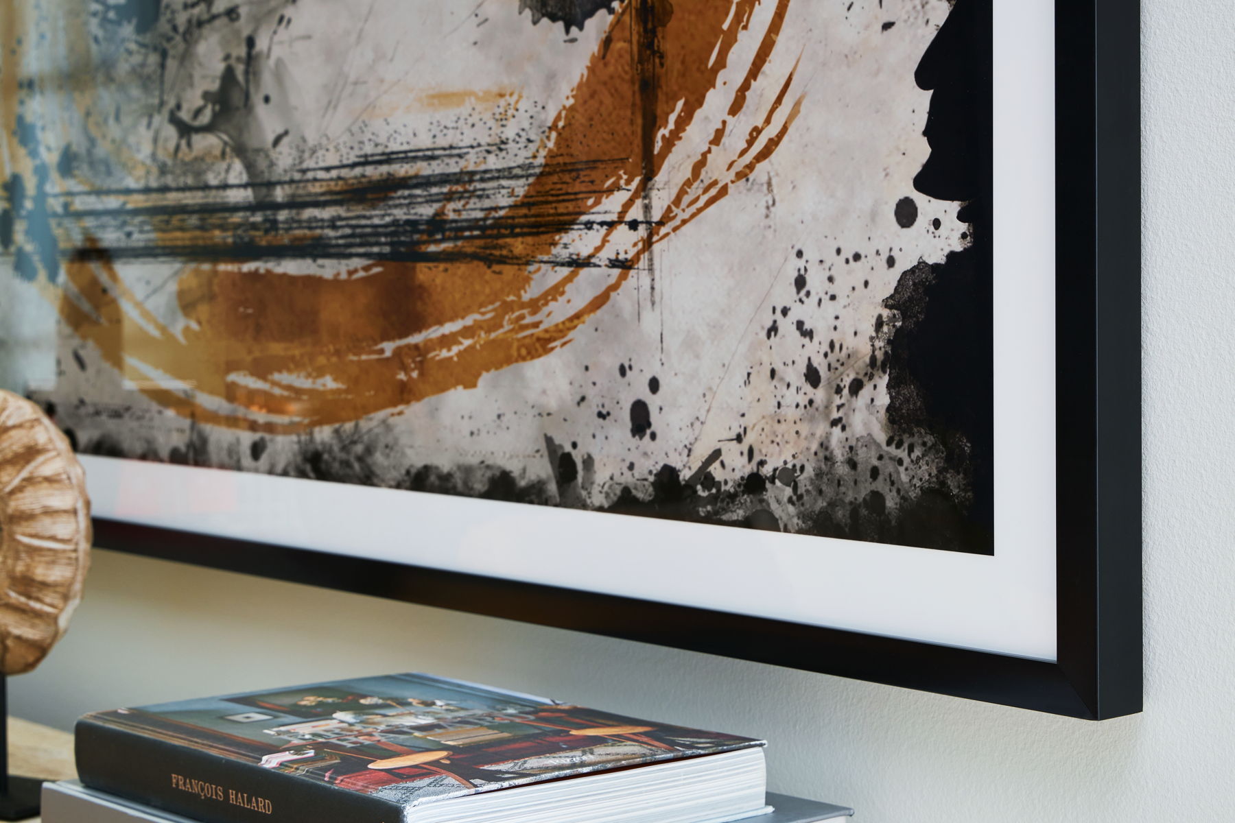 Clefting - Wall Art - Black / Caramel / Tan - Image 8