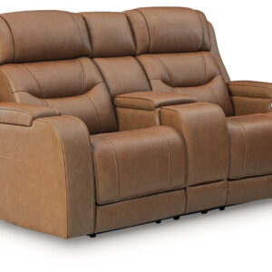 Knightington - Power Reclining Loveseat With Audio Seating