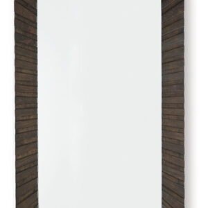 Advin - Accent Mirror - Dark Brown