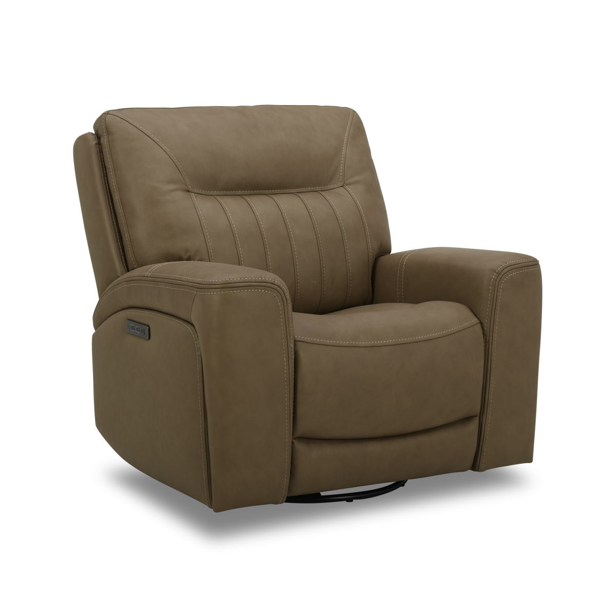 Bennett - Swivel Glider Recliner P2 - Butternut - Image 7